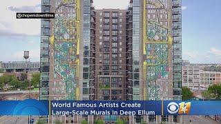 World Famous Artists Create Large-Scale Murals In Deep Ellum