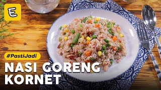 NASI GORENG KORNET BUAT LIDAH BERGOYANG