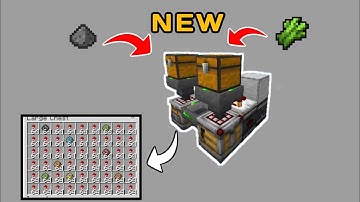 NEW Simple Automatic fireworks machine🔥 in Minecraft Bedrock/Java 
