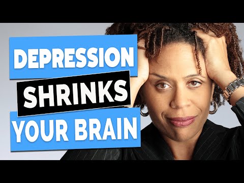 Антидепрессантууд таны тархийг агшаадаг уу? Үгүй, гэхдээ сэтгэлийн хямралд ордог.