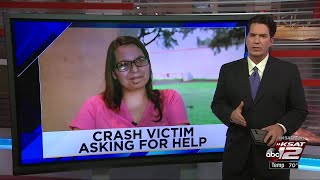 VIDEO: Firefighter's daughter severely injured in hit-and-run crash wants to find culprit
