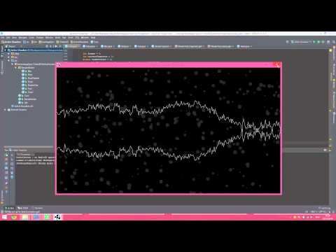 Java Music Visualiser Showcase
