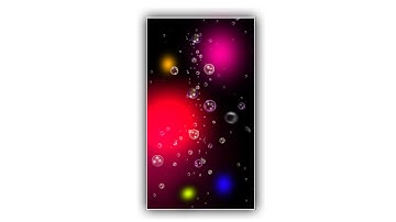 Template Video Background Full Screen | Water Drop Effect | Black Screen Status Video #kinemaster