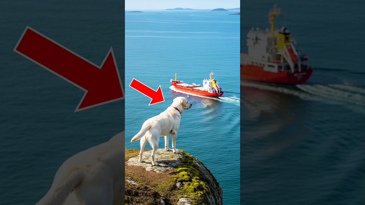 The Heroic Dog Who Saved the Crew of a Ship 🐕 