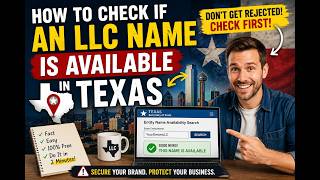 How to check if an llc name is available in Texas
