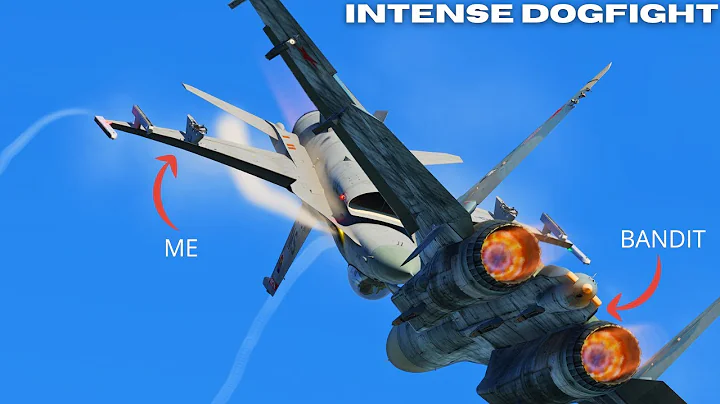 INTENSE Dogfight NO Room For Error | F-16C Viper Vs Su-27 Flanker | Digital Combat Simulator