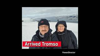 Caravanning Adventures Go Cruising Arrive Tromso on Fred Olsen Balmoral #fredolsen #norway