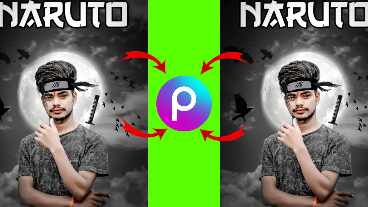 Picsart Naruto Concept Photo Editing TutorialI Naruto Photo Editing Picsart - atul creation