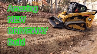 Logging Road Converted to NEW DRIVEWAY (Part 1 of 5)
