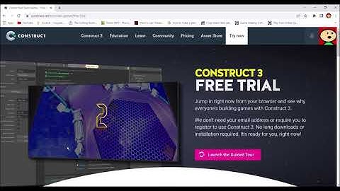How to make a basic platformer on Construct 3