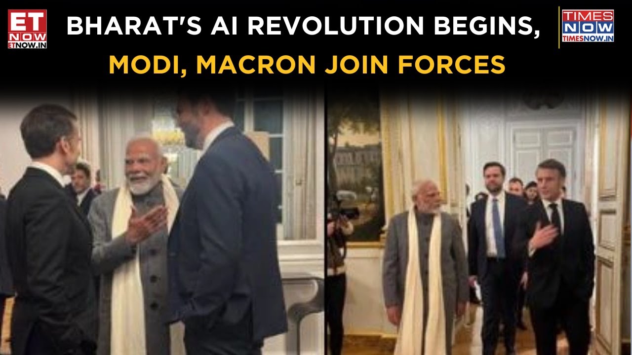 France-India AI Partnership Takes Center Stage At 2025 Summit Co-Chaired By Modi, Macron | Top News