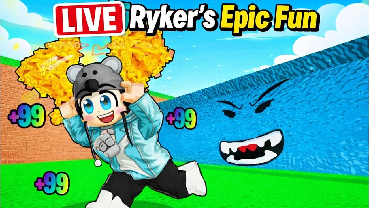 🔴LIVE Escape Tsunami for Brainrots playing with fans