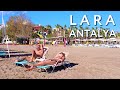 Antalya LARA walking along city & beach #turkey #antalya #lara