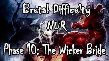 Splatterhouse Brutal Difficulty No Upgrade Run Phase 10: The Wicker Bride