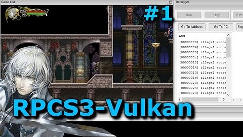 [Outdated!]-[PS3 Emulator] RPCS3-LLVM-Vulkan Castlevania: Harmony of Despair #1
