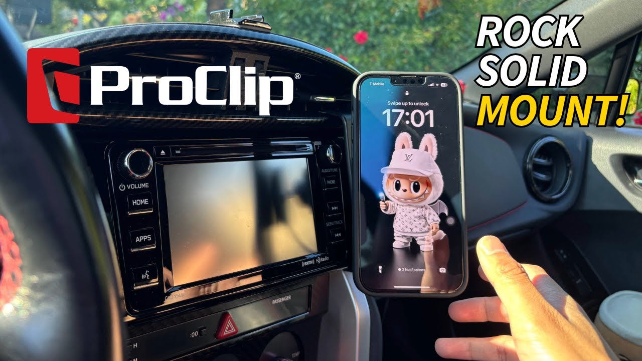 Easy Phone Mount Install for BRZ / FR-S / GT86 | ProClip USA