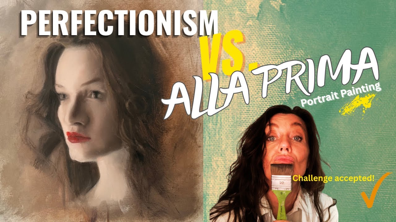 Perfektionismus vs. Alla Prima - Portrait Painting | Malprozess
