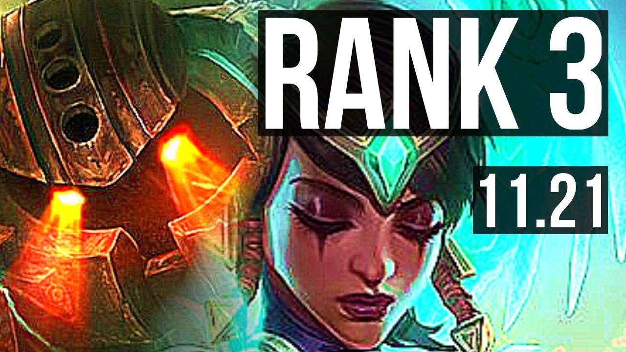 NAUTILUS & Lucian vs KARMA & Draven (SUP) Rank 3, 0/3/23 NA