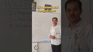 TRIK SEDERHANA MENGURAI RUMUS LISTRIK | HUKUM OHM V = I × R MUDAH DIPAHAMI #viral #feedshorts