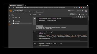 How to load a file in Google Colab