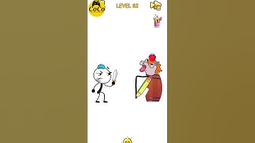 Troll Master 🎶 - Draw One Part-DOP All Levels ANSWERS - Gameplay Android LEVEL - 82 #shorts