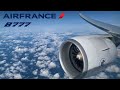 Air France Boeing 777 🇫🇷 Paris CDG - Montreal YUL 🇨🇦 [FULL FLIGHT REPORT] GR90 Engine Roar !