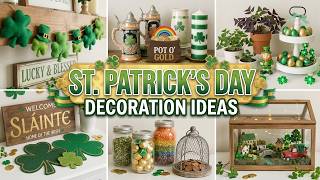 Festive! 🍀 St Patrick's Day Decoration Ideas for Home & Party 2026 with Shamrock Styling Transform Your Space With Shamrock Wall Template