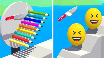 Slice It All! Very Satisfying and Relaxing ASMR Slicing Gameplay Video