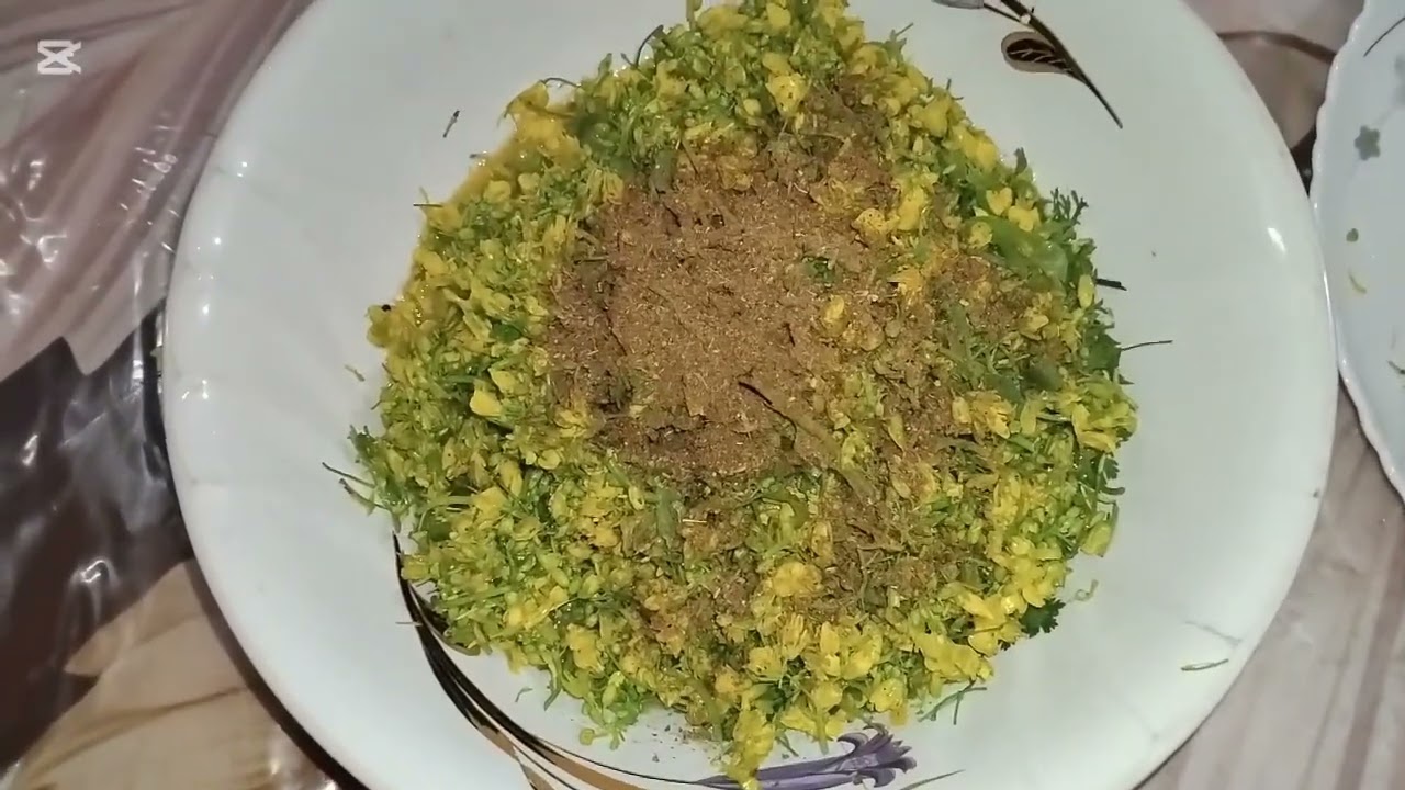 Egg and potato recipe with mustard flowers. Oarna's mom//Daily vlog সরিষা ফুলের রেসিপি দারুন হয়েছে 