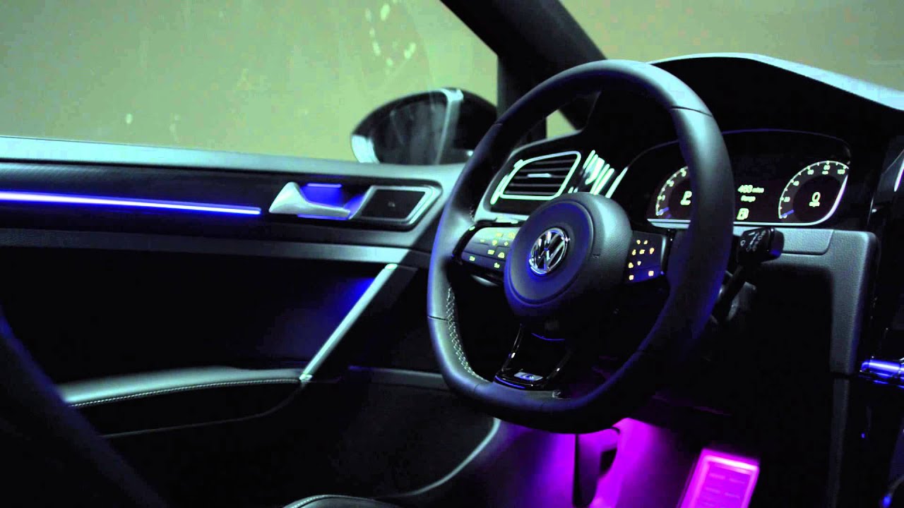 2015 Volkswagen Golf R Touch Concept Ambient Light and Color