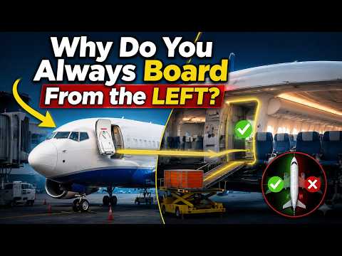 Why Do You Always Board a Plane from the Left?