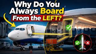 Why Do You Always Board a Plane from the Left?
