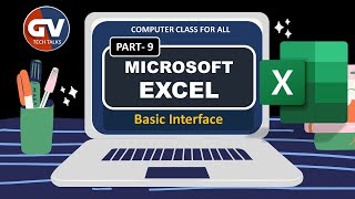 Computer Basics Part 9 - MS Excel Part-1 (Basic Interface)🔴 LIVE Replay