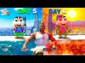 Shinchan and Franklin Survive Hottest Day of Los Santos in GTA 5
