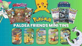 What’s Inside? Pokemon Paldea Friends Mini Tins Opening! WE GOT HIT ?!