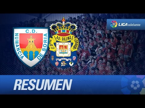Resumen de CD Numancia (4-2) UD Las Palmas