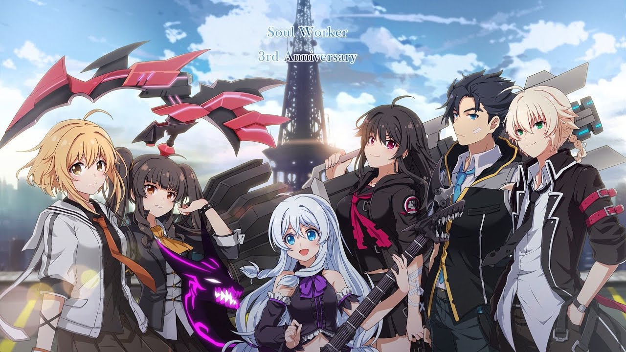 SOUL WORKER | LEVELING DAN NGEWIBU!!