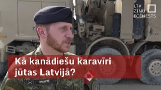 Pierast pie klimata problēmu nav. Kā kanādiešu karavīri jūtas Latvijā?