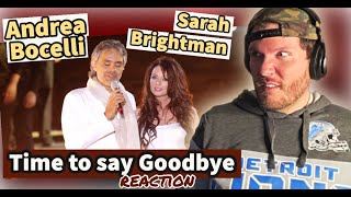 Andrea Bocelli REACTION | Time to Say Goodbye Andrea Bocelli and Sarah Brightman REACTION | WOW!