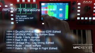 MPC Key 37 - House Music - all exp instruments - Clip mode