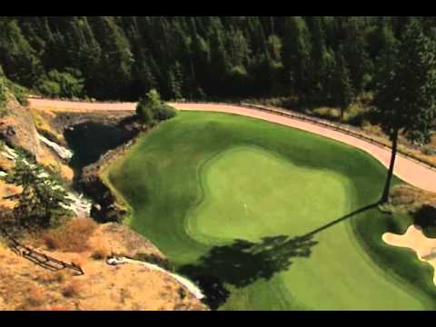 World Famous Golf Hole in Coeur d'Alene Idaho at B...