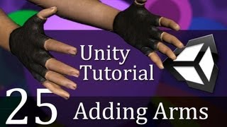 Celebrity 25. Unity Tutorial, ADDING ARMS - Create a Survival Game Wealth