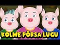 Kolme põrsa lugu | Muinasjutt | Three Little Pigs in Estonian