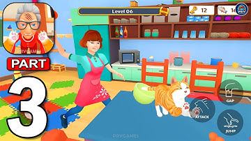 Cat Chaos: Prankster - Gameplay Walkthrough Part 3 New Update New Main Quest (Android, iOS)