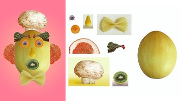 Tạo vùng chọn trong photoshop - Nhân vật rau củ quả - Photoshop for marketers and salers