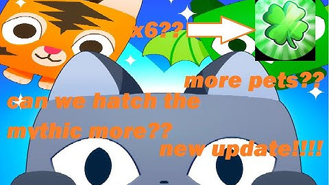 Pet Simulator X 6x LUCK event