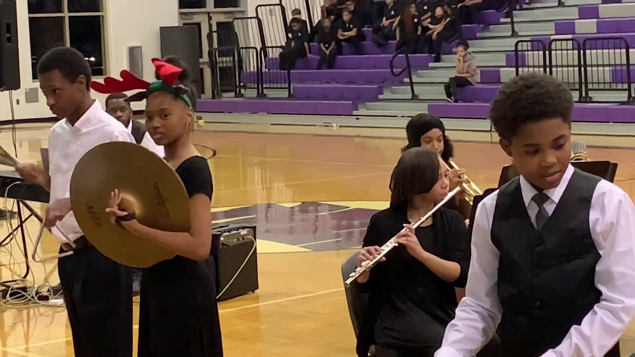 Eddie White Middle Evening Of The Arts Holiday Program 2018 YouTube