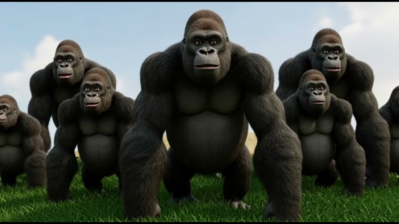 Jungle Counting Ten Fun | Learn Numbers 1 to 10 | Nursery Rhymes & Kids Songs