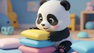 Panda und seine Freunde bauen ein Kissenhaus | Kinderlied auf Deutsch | Lustige Tiergeschichte