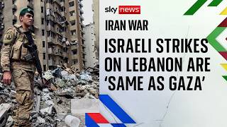 We Want To In Peace: Sky News At Site Of Israeli Bombing In Beirut